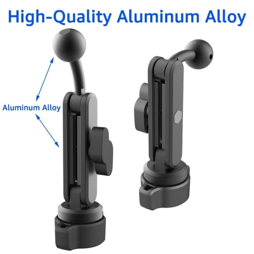 360° Rotatable Phone Mount 17mm Ball Head Ball Head Extension Rod Phone Holder Joint Car Interior