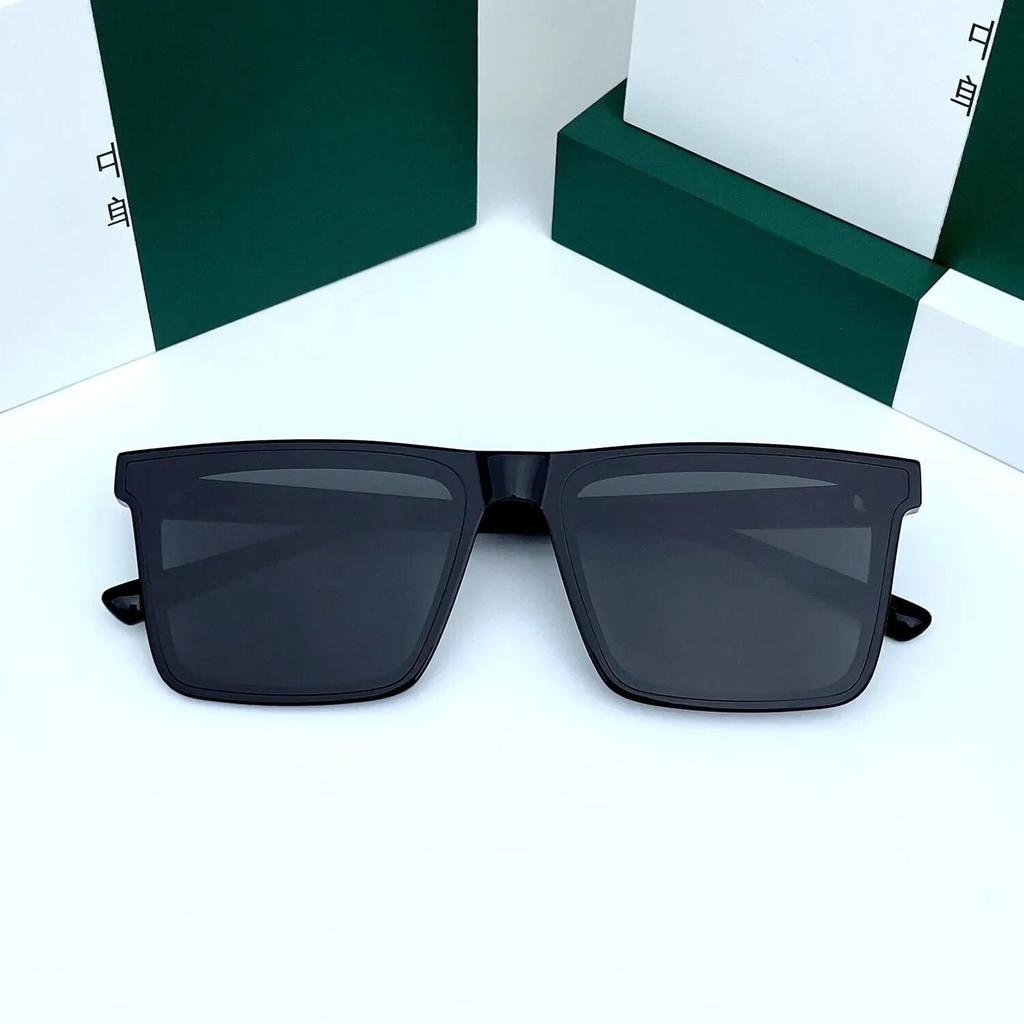 2024 New Sunglasses Women Men Driving Anti-UV Sunglasses Concave Shape Ladies Long Frame Sunglasses Gafas De Sol Hombre