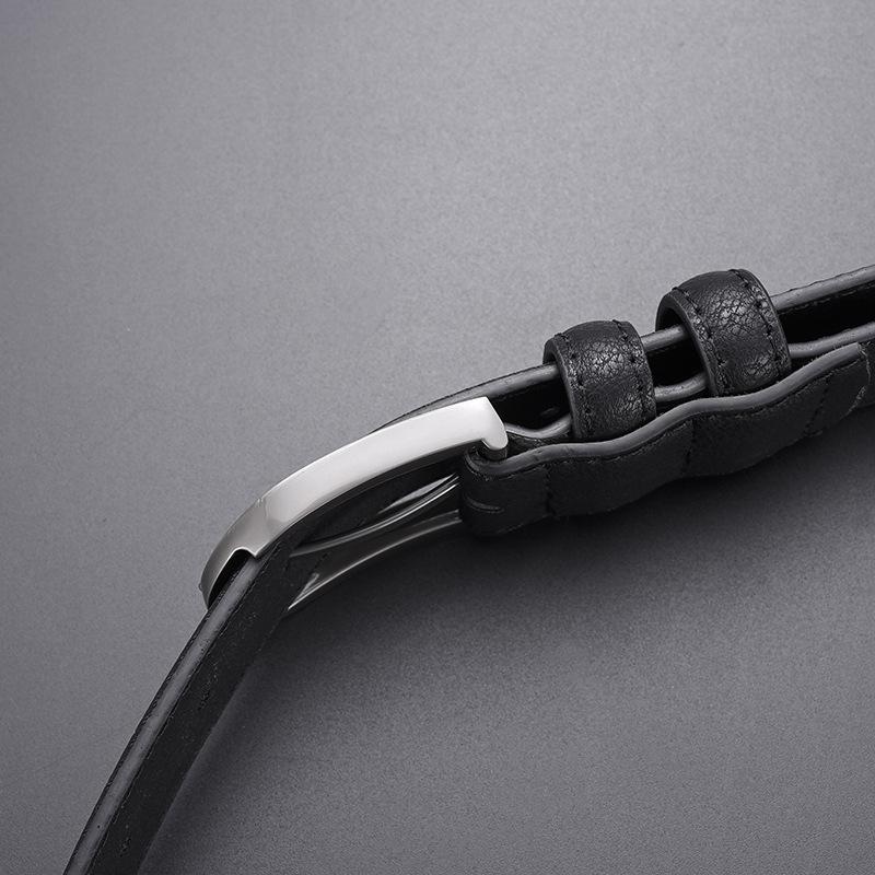 Men'S Casual Pin Buckle Belt Men'S Belt Pu Belt Men'S Premium Belt Men'S