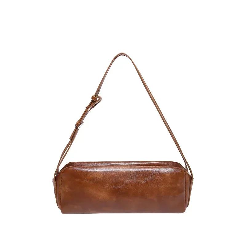 Versatile Fashion Simple PU Square Shoulder Bags 2026 New Sense of Luxury Solid Zipper Personality Classic Handbags for Women