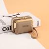 Fashion PU Leather Women Short Wallet Zipper Hasp Waterproof Coin Purse Multi-Cards Slim Small Wallet Women Girls