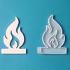 Silicone Molds Rabbit Candle Holder Resins Molds DIY Flame Candlesticks Mould