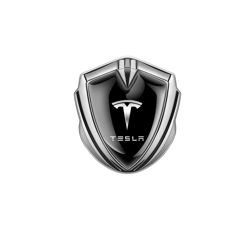 

Автомобільна наклейка 2025 Гаряча 1/2 шт. Автоаксесуари Металевий щит Кузов Багажник Емблема Наклейки Для Tesla Model 3 Model S X Model Y Roadster