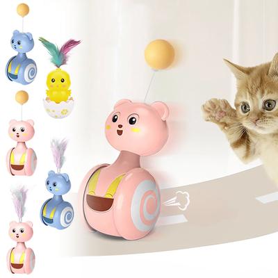 Sagit Automatic,Cat,Toy,Tumbler,Games,Interactive,Funny,Teaser,Feather,Wand,Scratch-Resistance,Catching,Cat,Accessories,Pet,Supplies