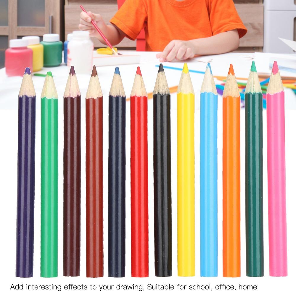 Mini Drawing Pencils Wood Sketching Color Pencils Graffiti Art Pencils Office Casual Doodling
