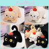 Apple Cat Plush Toy With Pp Cotton Filling For Kids And Gifts