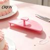 Lightweight Cake Topper Stand 3PCS Curve Auxiliary Tools, PLA Support Safe Ornaments Stakes, Decorating Ruffle Stencils for Kitchen Baking Supplies