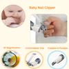 Baby Nail Clippers with Magnifier Safety First for Newborn Toddlers Kids