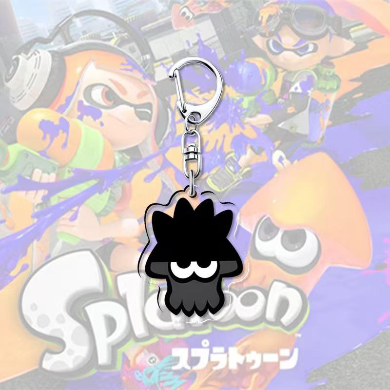

Splatoon 3 Cute Squid Acrylic Keychain - Perfect Classmate Gift