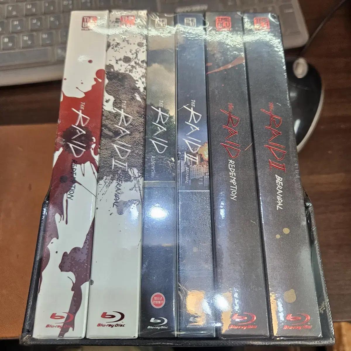 

Raid Combined Box Неоткрытый Blu-ray