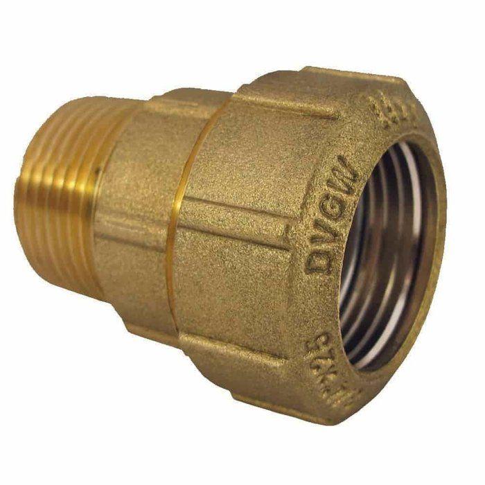 Raccord PE Laiton Fileté 40mm x 1 1/4"