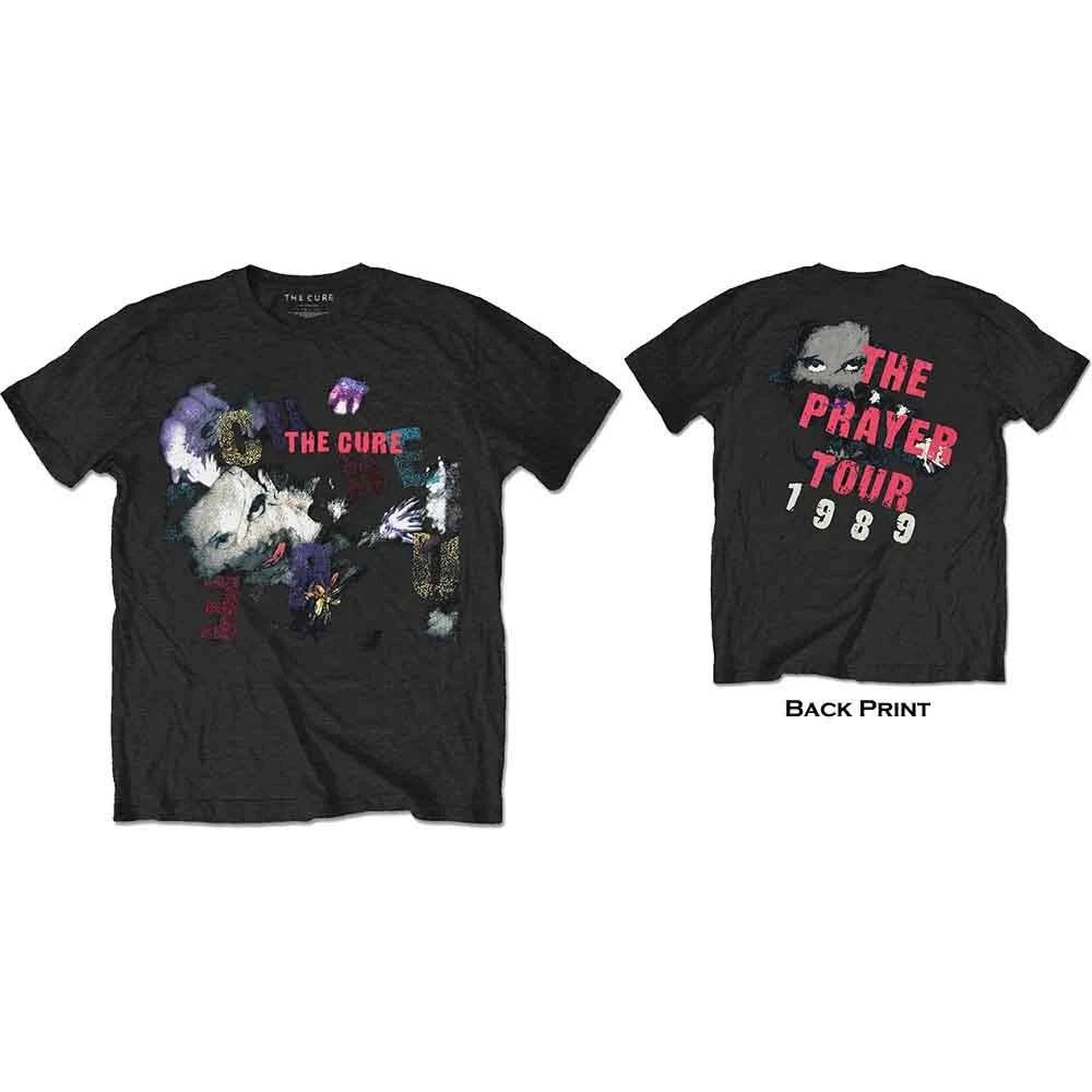 Rockoff Trade Men s The Cure The Prayer Tour 1989 T-Shirt, Black, Xx-Large 2XL