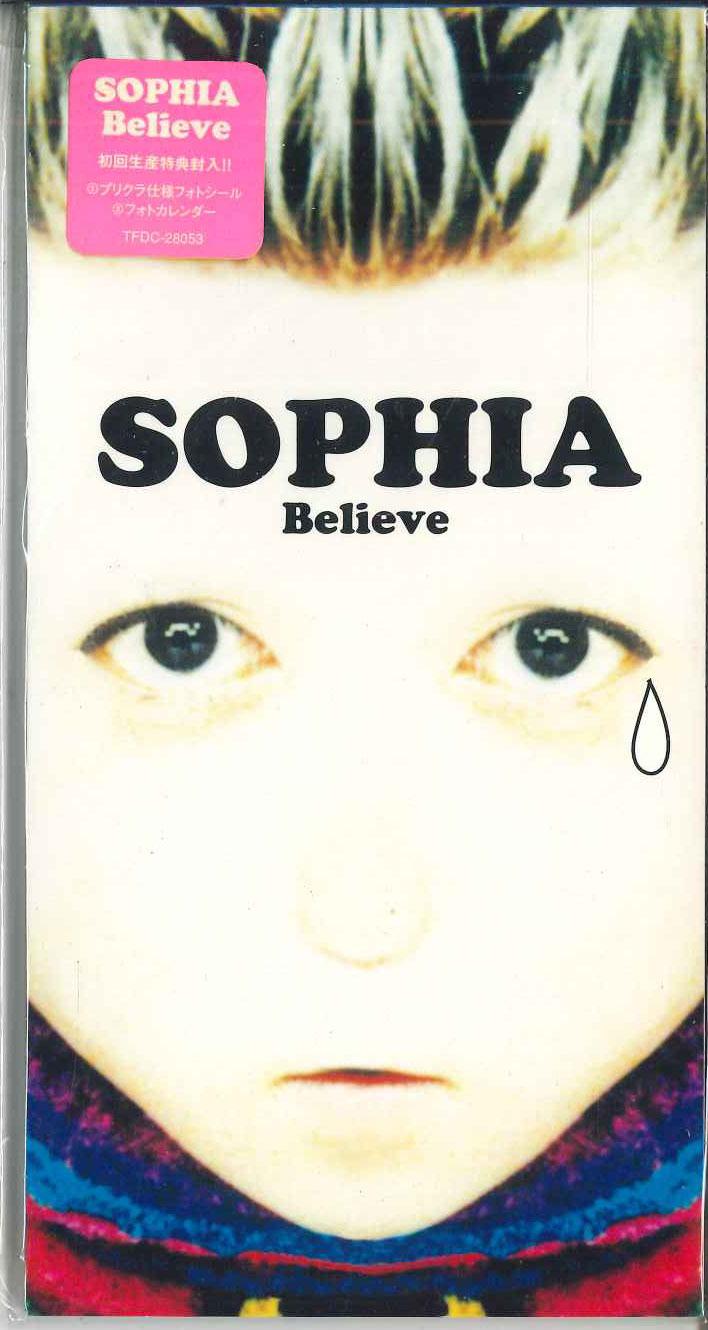 

CD SOPHIA - Believe TFDC28053PROMO TOY S FACTORY 1996 Japan Japanese Pop/Rock Used