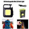 Compact Aluminum Alloy Flashlight Portable Keychain Light With Rechargeable Battery Super Bright Led Characters)