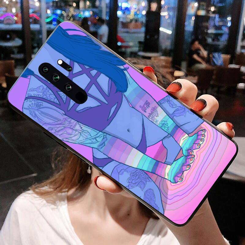 Digital Art Love Trippy psychedelic Phone Case for Redmi 9A 8A 7 6 6A Note 9 8 8T Pro Max Redmi 9 K20 K30 Pro