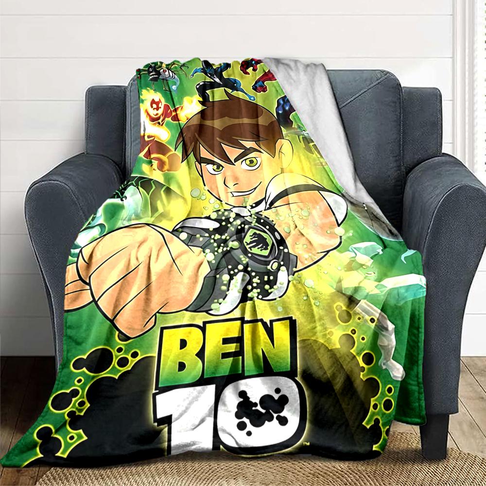 Ben Alien Adventures Blanket Soft Throw Blanket For Home Bedroom Bed Sofa Travel Office Solid Christmas Blanket