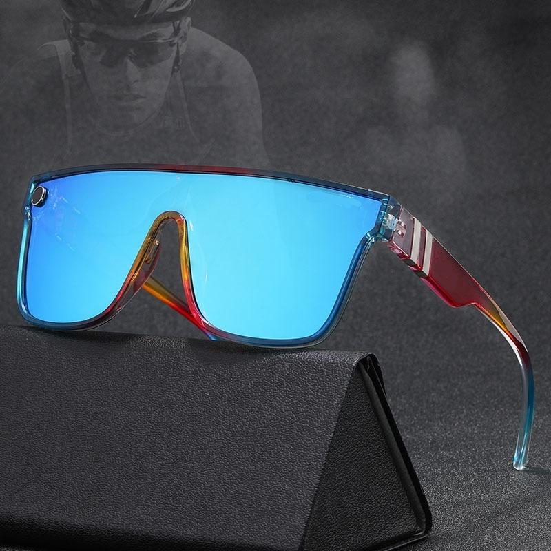 Non-polarized Fashion Men Multi Color Sunglasses Women Oversized Driving Sunglasses Square Eyewear