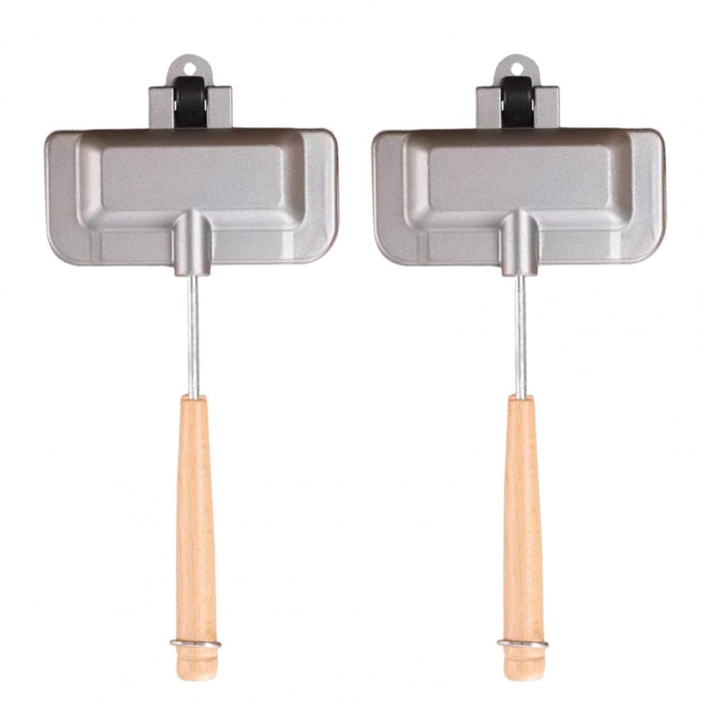 Sıcak Tost Makinesi Yapışmaz Izgara Panini Makinesi Tava Alüminyum Peynir Makinesi Tava Tost Waffle Pankek Kahvaltı İçin