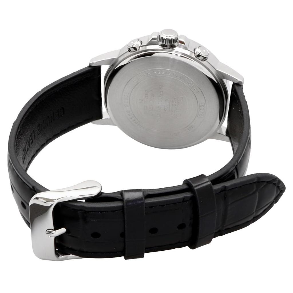 Casio BESIDE Quartz Sapphire Black Leather International Model [Casio] Men's Watch, Glass, BMS-300L-1AV, Band, Multi-axis, 24-hour Display, Black,