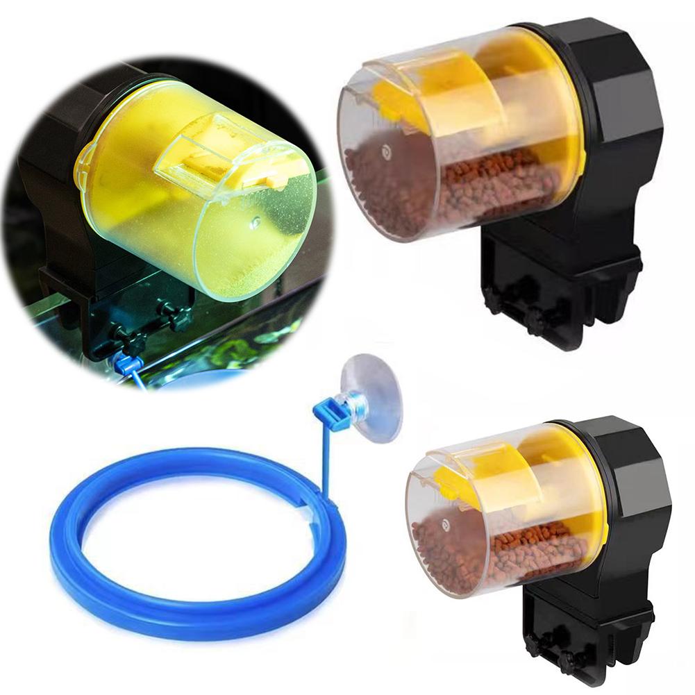 Automatic Fish Feeder Fish Tank Feeder Aquarium Goldfish Feeder for Fish Tank Aquarium and Turtle Tank
