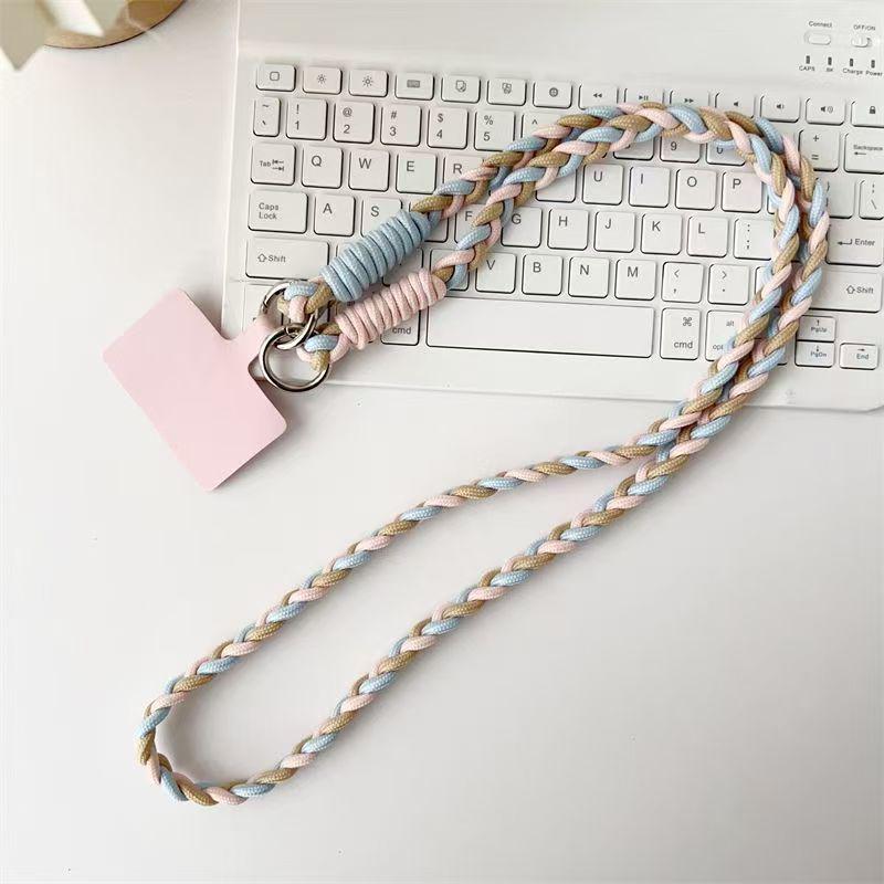 Candy Color Crossbody Phone Lanyard - Universal Neck Strap for Anti-Drop Protection