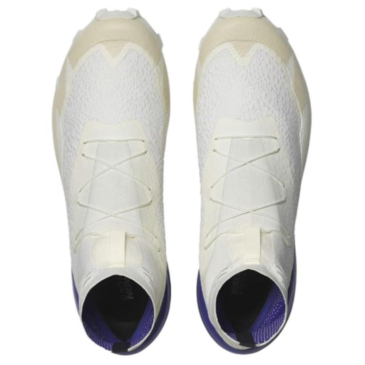 SALOMON Speedcross Advanced Comfortable Lightweight Shock Absorbing Slip Resistant Durable Mid-Top Running Shoes Unisex Running Shoes Vanilla 475733