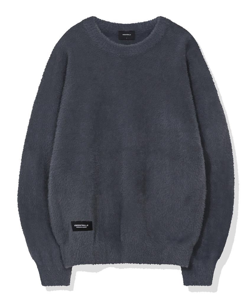 Maglione Peloso BEENTRILL (Grigio scuro)
