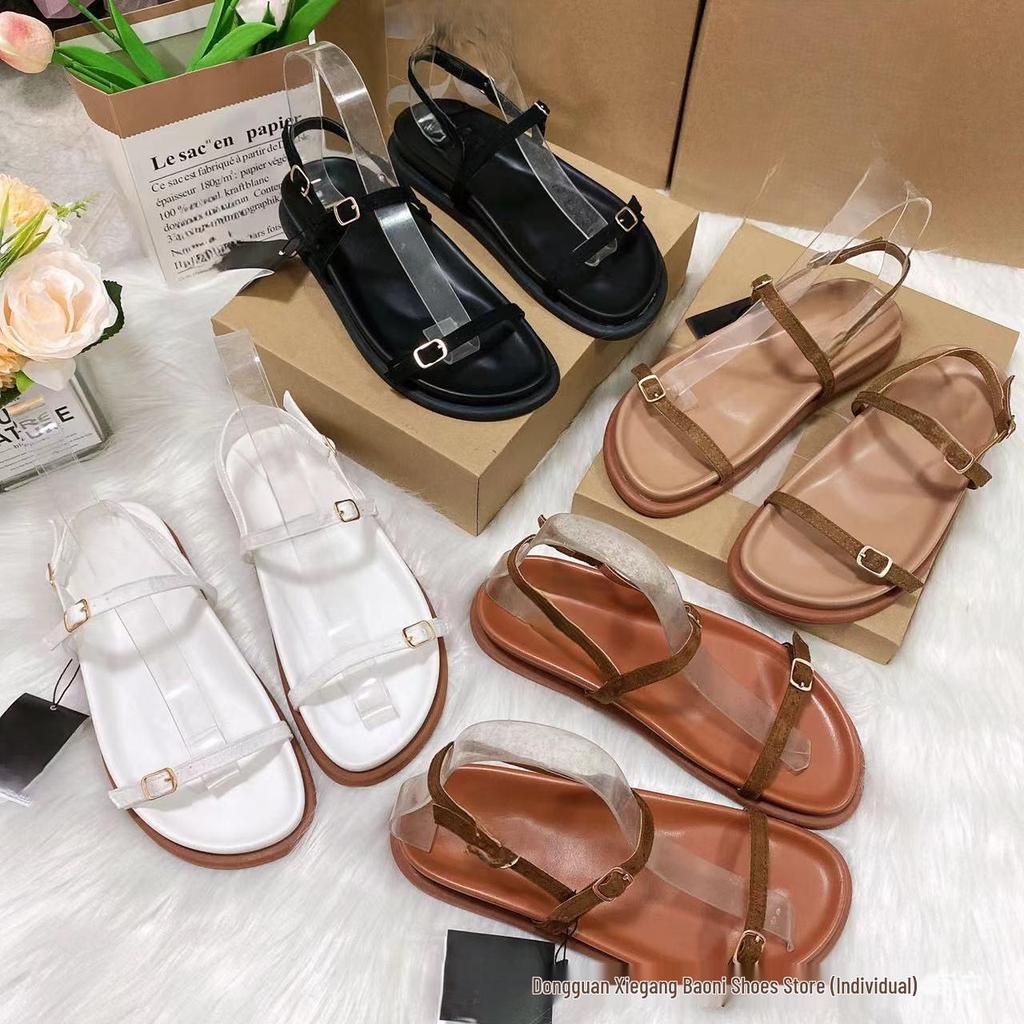 2025 Spring/Summer Non-Slip Breathable Flat Sandals - Versatile, Comfortable African Style Women's Shoes