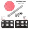 36pcs/set DIY Leather Seal Engraving Craft Tool Steel Alphabet Number Stamp Craft Stamps Metal Printing Mold Engraving Set