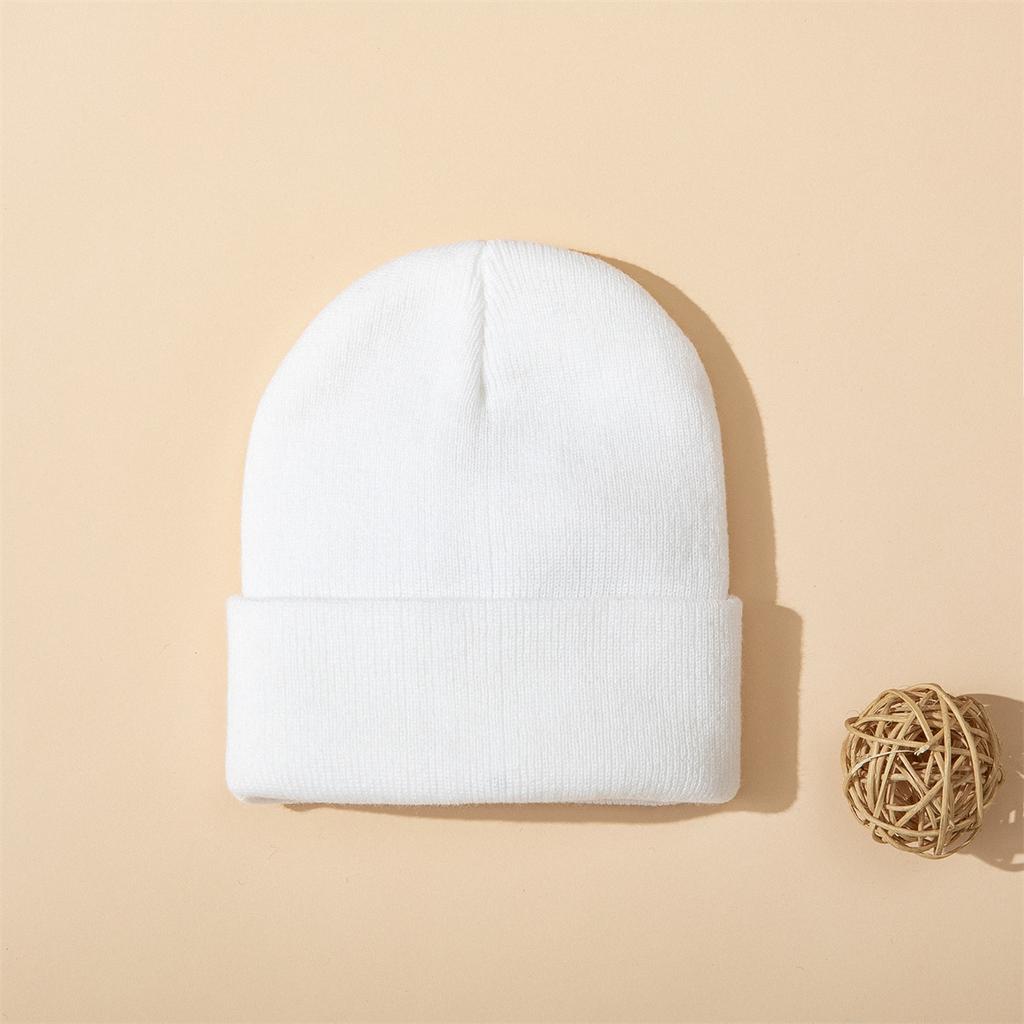 1pc Solid Color Unisex Beanie Hat,Versatile Outdoor Autumn and Winter Casual Warm Cap,Suitable for Winter Christmas,Sking