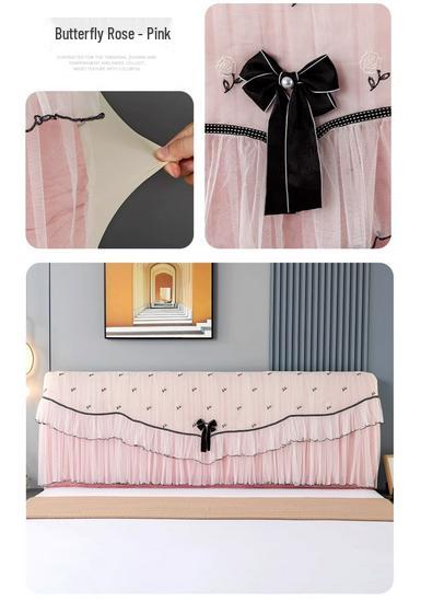 European Lace Headboard Cover, 2026 Dustproof Universal Fit