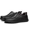 New Genuine Leather Casual Shoes for Men Handmade Slip on Flats Versatile Outdoor Walking Footwear Loafers Breathable Sneakers