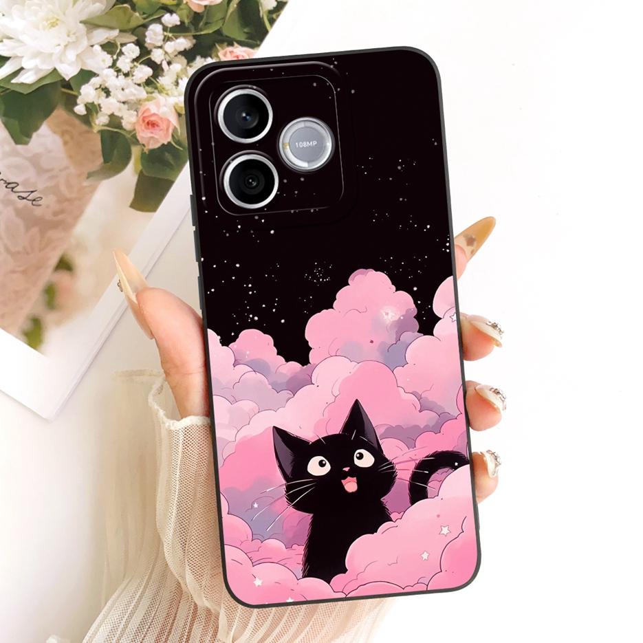 For Honor 600 Lite Case LNA-NX1 Cute Funny Cartoon Cover Shockproof Soft Silicone Case For Honor 500 Smart Honor600 Lite 5G Bags