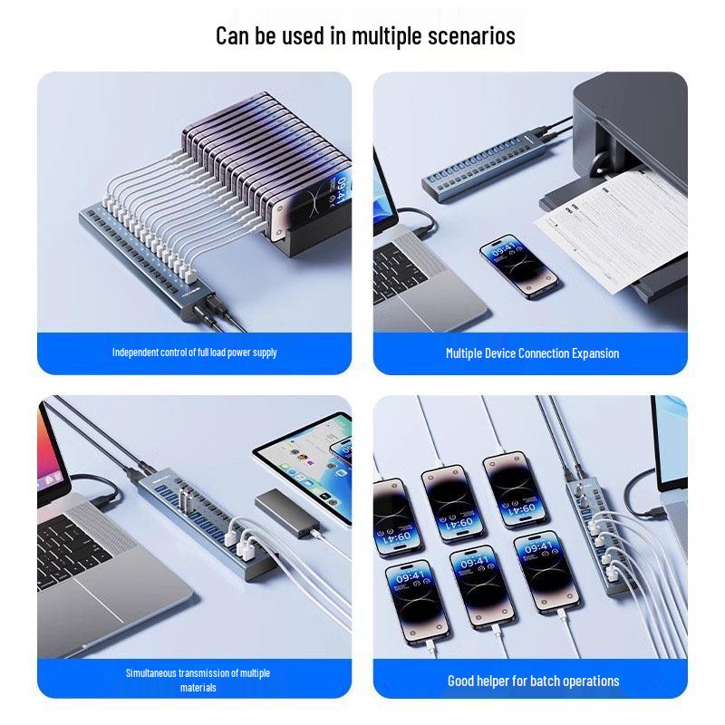 Akasis Multi-Port USB Hub & Charger Docking Station