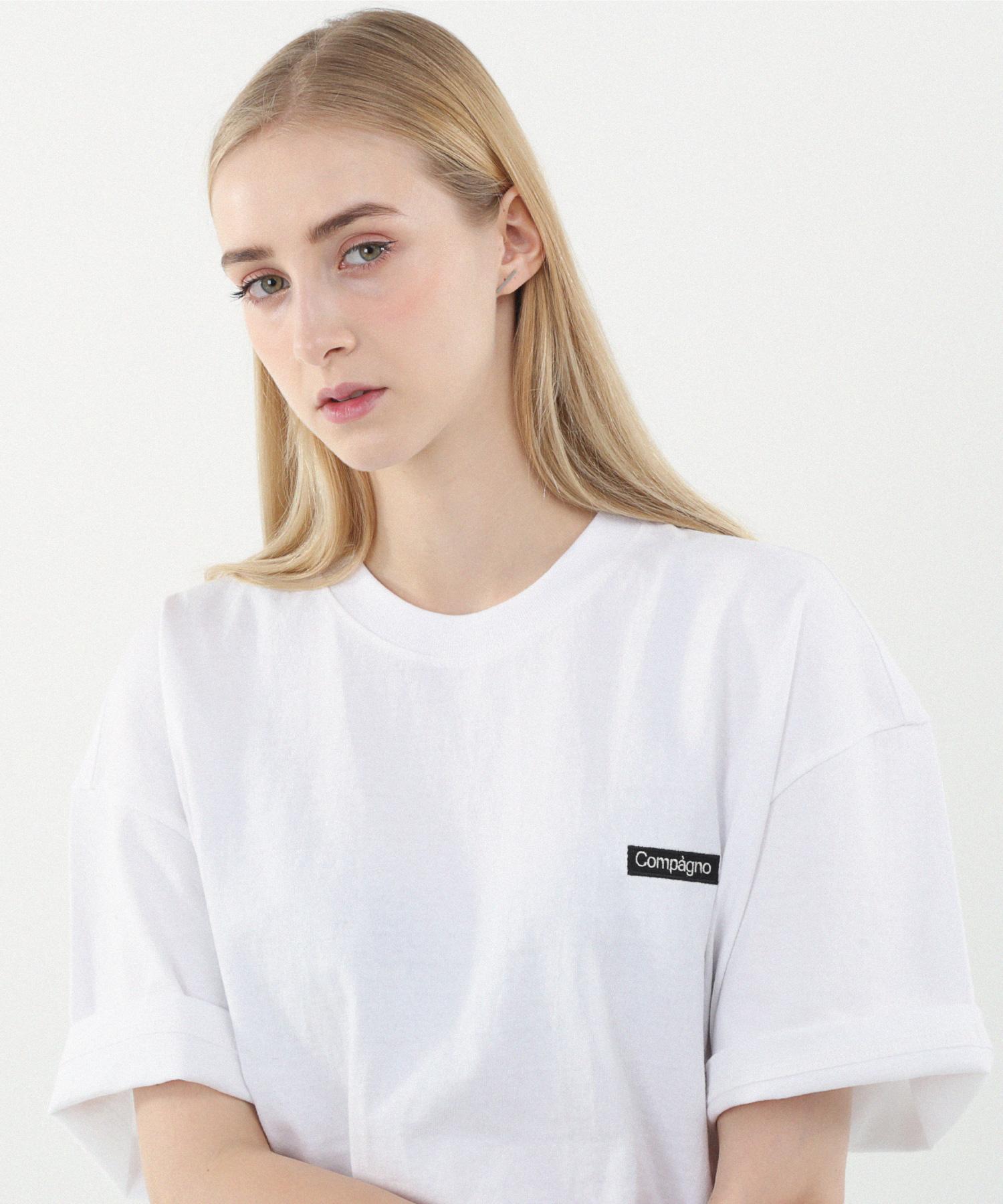 Compagno Маленький Логотип Уличный_Белый White/L