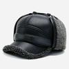 Winter Warm Duckbill Hat for Middle-aged and Elderly Men with Ear Protection