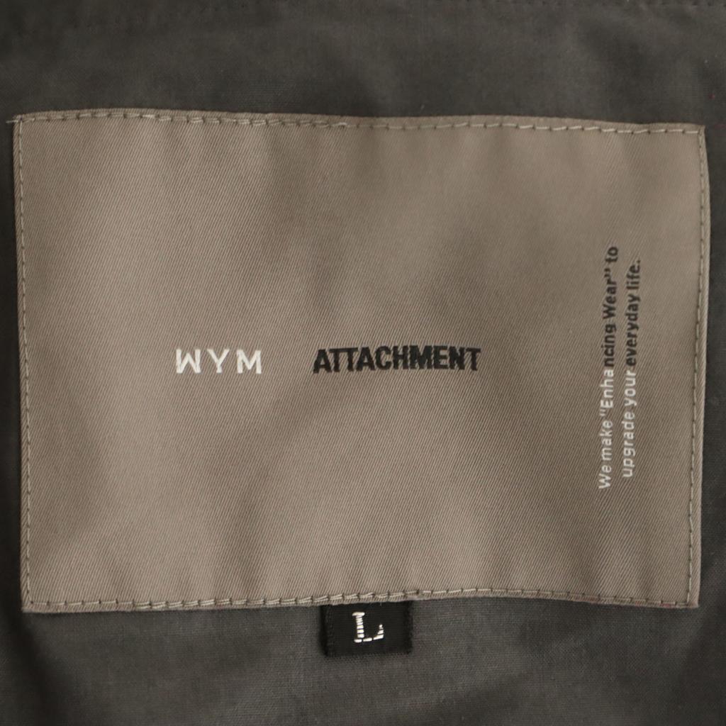 WYM ATTACHMENT Attachment Collaboration Slacks pants L gray stretch Men's Used