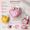 Adhesive Remote Control Storage Box Magnetic Wall Mounted Storage Holder  Entryway Storage