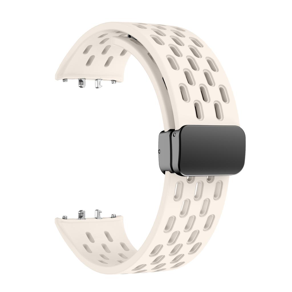 Silikonarmband für Samsung Galaxy fit3 Sportarmband Magnetverschluss Armband für galaxyfit 3 Smartwatch Armband Zubehör