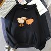 Pelican and Capybara Hoodies Very Cute Sweatshirt Men Long Sleeves Tops Women Clothing Clothes Pullover Male Kawaii Sudadera