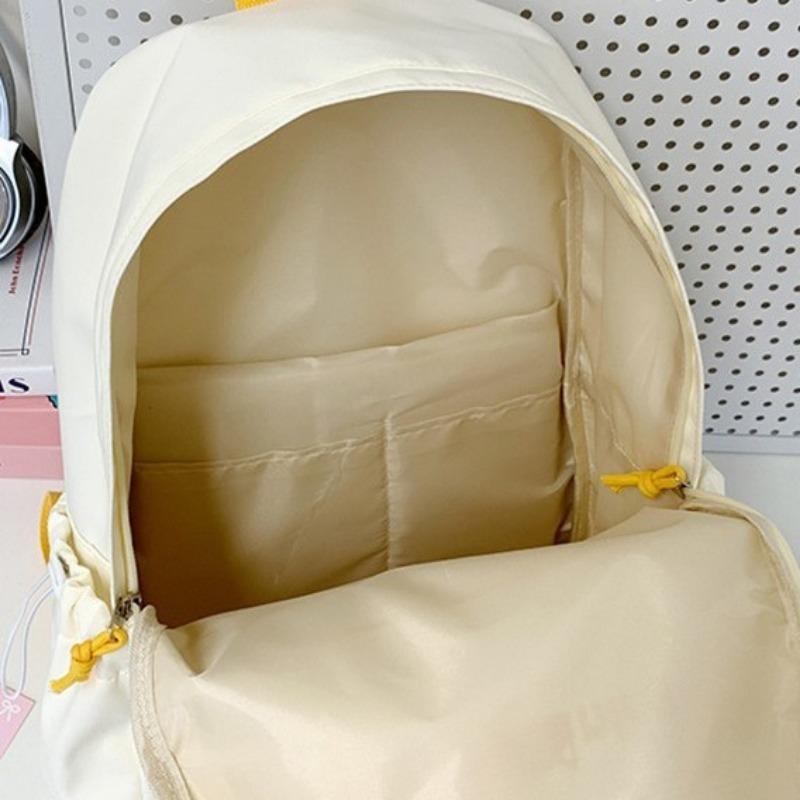 School Bag New High-value Fresh and Sweet Dopamine Contrasting Mini Backpack Junior High School Backpack