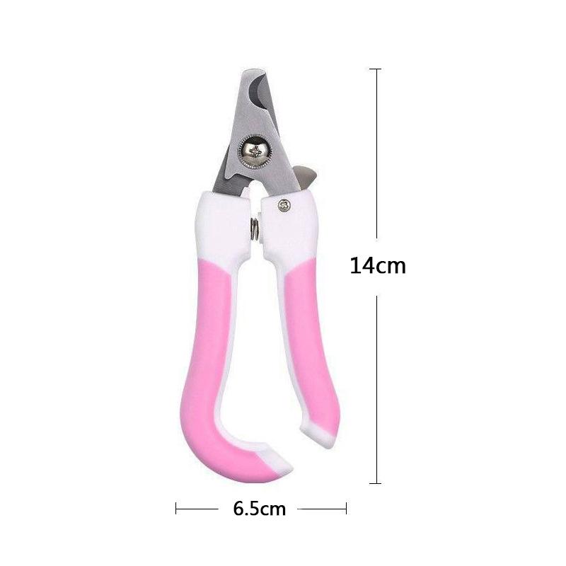 Dog Nail Clipper Scissors Kitten Nail Toe Claw Clippers Trimmer Labor-Saving Grooming Tools for Animals General Pet Supplies