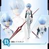 Anime Neon Genesis Evangelion Eva Ayanami Rei Kawaii Figur Weißer Kampfanzug Kurzes Haar PVC Sammlermodell Spielzeug Ornamente Geschenk