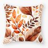 New Flower Pillowcase Super Soft Printed Sofa Pillowcase Bedside Office Waist Cover