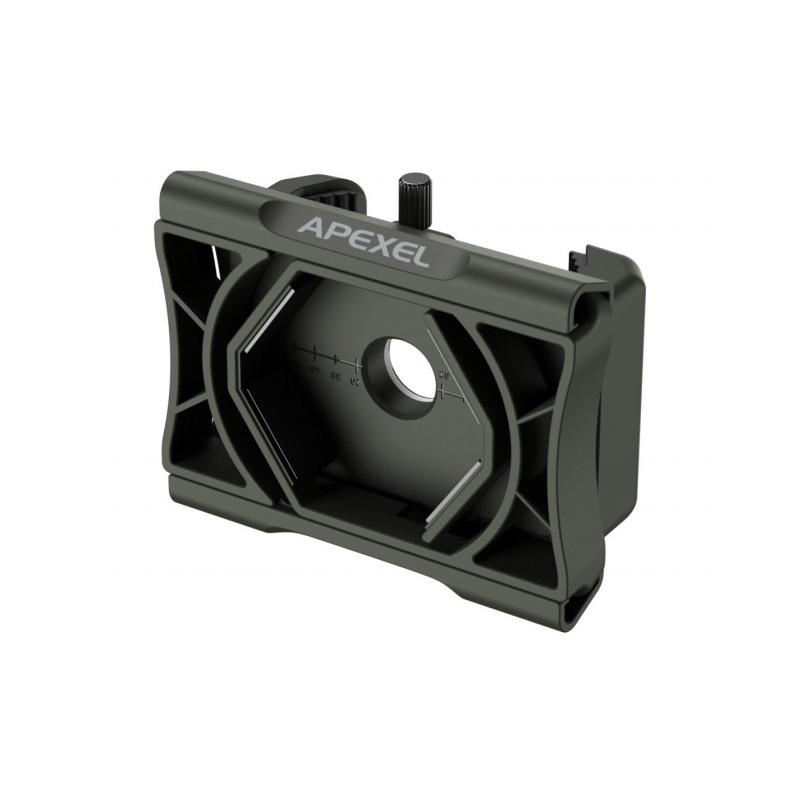 APEXEL 2nd Gen 360° Rotating Phone Clip for Binoculars/Monoculars Eyepiece
