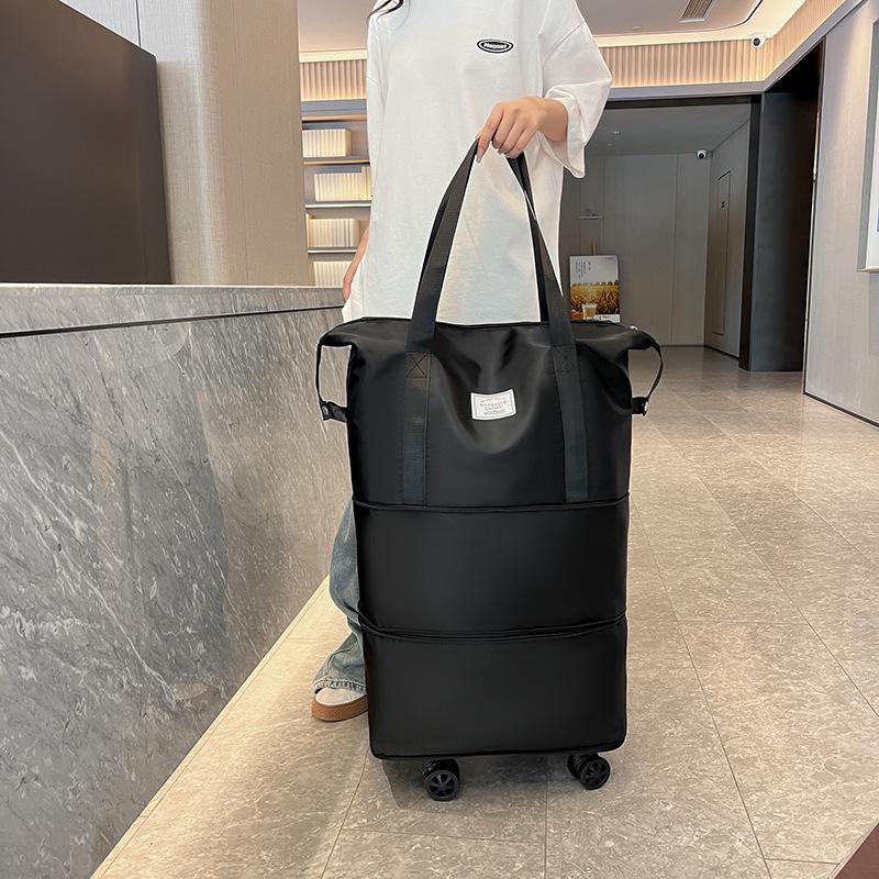 Extra Large Travel Bag with Trolley Sleeve – Oxford Cloth Maternity & Business Bag for Short Trips