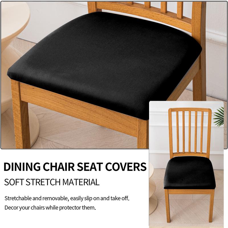 Waterproof Seat Covers For Dining Room Elastic Chairs Covers Dining Chair Cover Washable Seat Case For Kitchen,El,Restaurant