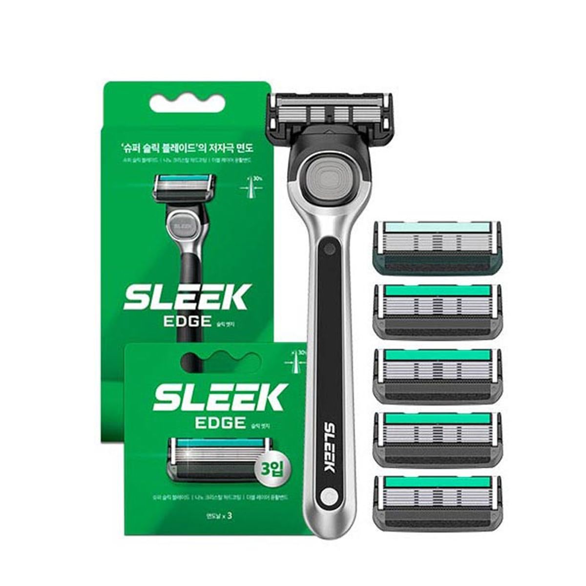 Edge Shaving Set (Razor + 6 Blades)