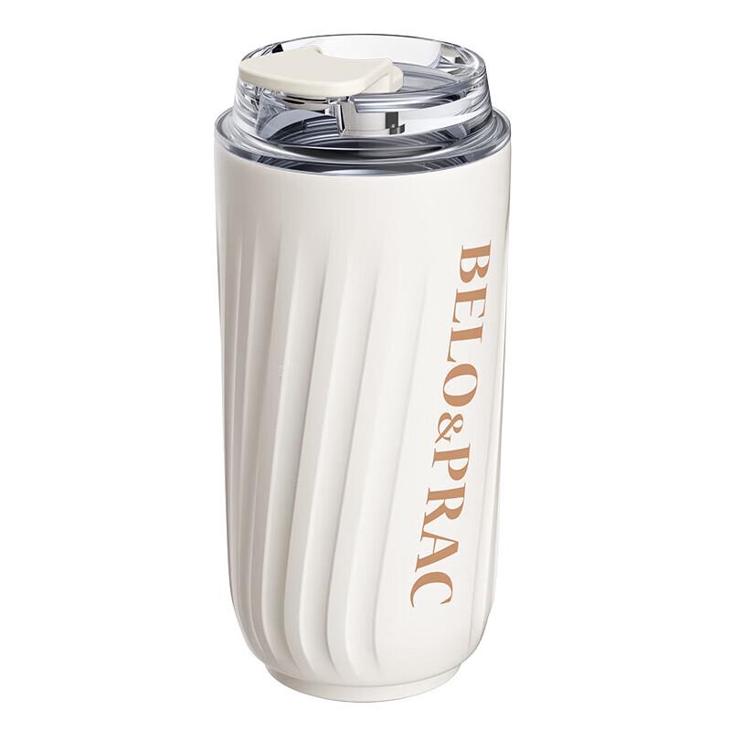 BELO&PRAC 350ml Stainless Steel Insulated Coffee Mug