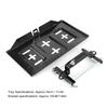 Battery Hold Bracket Battery Tray Bracket Storage Battery Holder Tray Mount Hold Down Clamp Bracket Kit Car Accessory